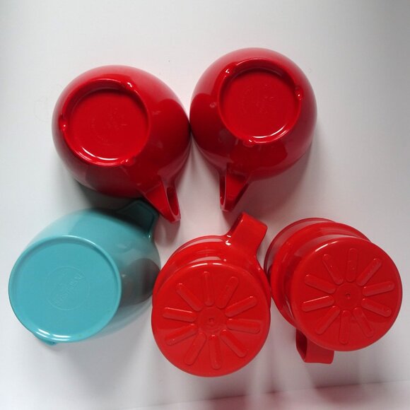 1960s Mepal Melmac Dorchester Melamine Cups - Picture 7 of 8